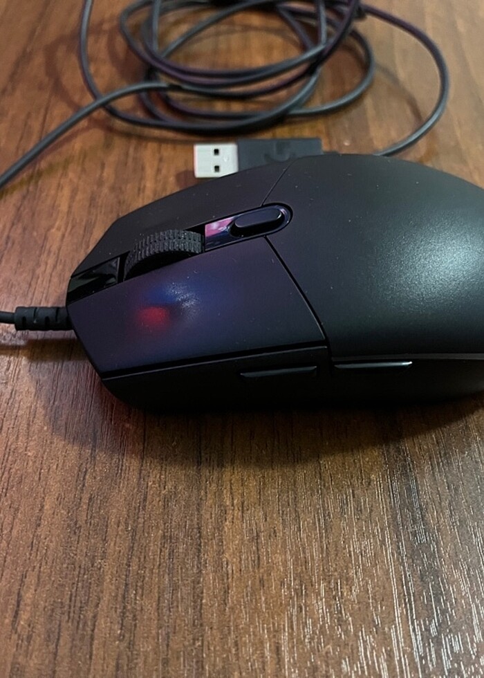 RGB Temiz Sorunsuz 8000 DPI Logitech Gaming Mouse - Görsel 3