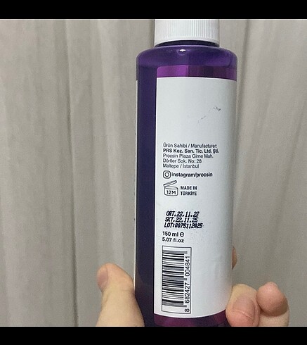 Procsin Kolajen Yüz Temizleme Jeli