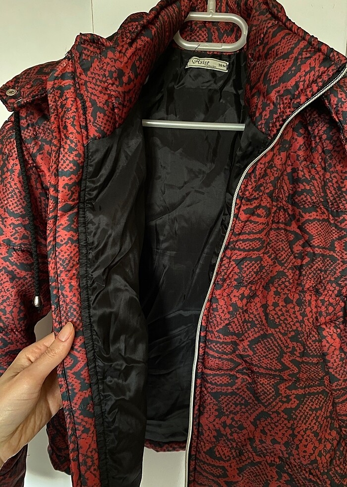 Oversize Şişme Mont - Görsel 2