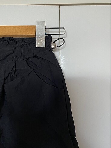 Siyah Paraşüt Pantolon - Görsel 2