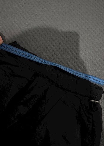 kadın paraşüt kumaş bol model pantolon - Görsel 7