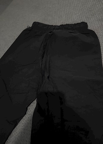 kadın paraşüt kumaş bol model pantolon - Görsel 9