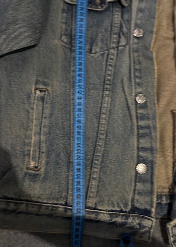 Mavi Jeans Düğmeli Gri Kadın Denim Ceket