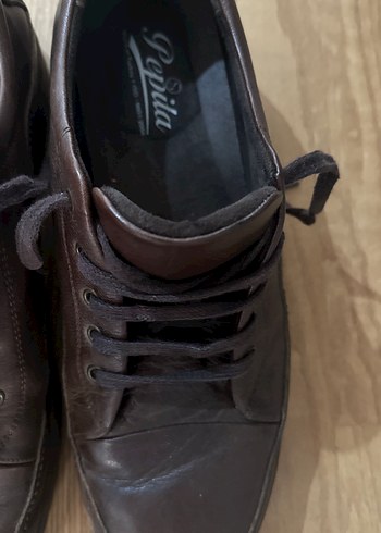 Kahverengi Deri Erkek Klasik Ayakkabı - Görsel 2