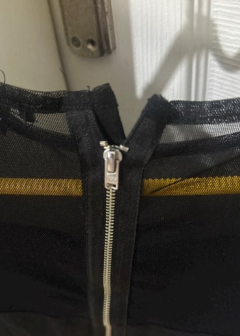 Siyah Dantel Detaylı Uzun Kollu Gotik Bluz - Görsel 7