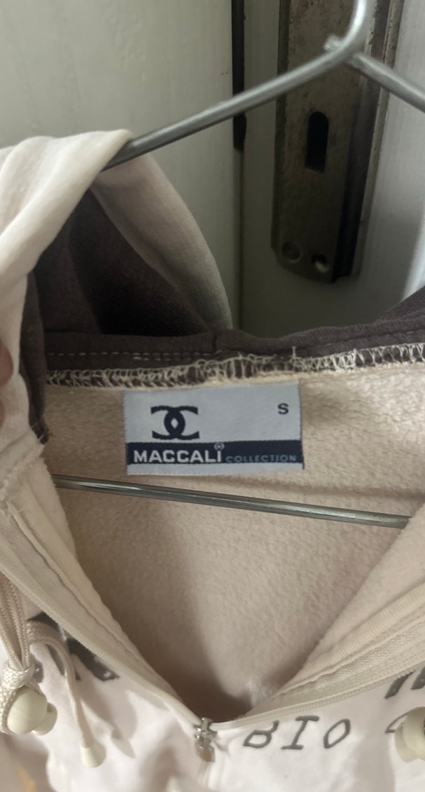 Kadın  Beyaz Fermuarlı Streetwear Ceket - Görsel 3