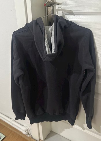 KadınKapüşonlu Desenli Sweatshirt - Görsel 4