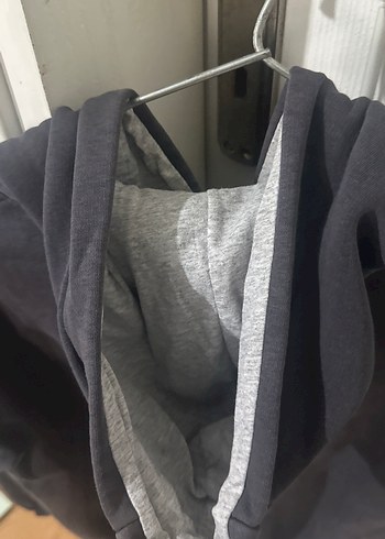 KadınKapüşonlu Desenli Sweatshirt - Görsel 5