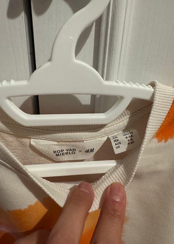 H&M Kız Çocuk Batik Desen Şortlu Takım - Görsel 2