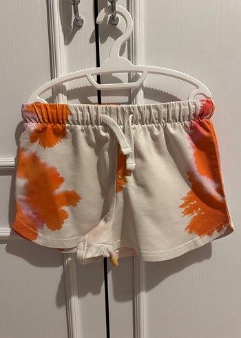 H&M Kız Çocuk Batik Desen Şortlu Takım - Görsel 3