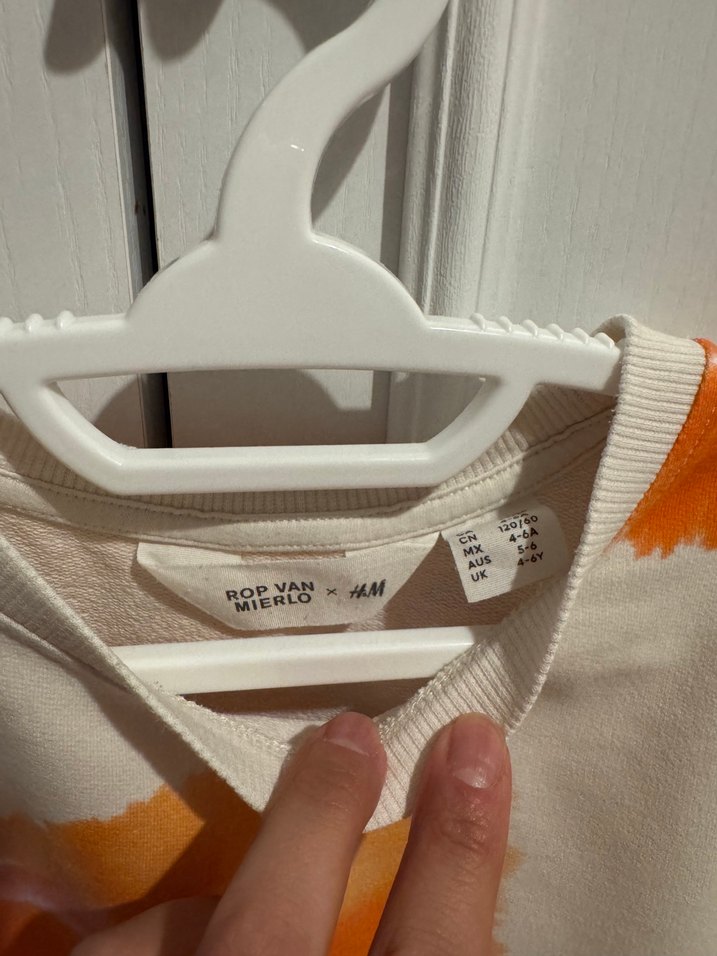 H&M Kız Çocuk Batik Desen Şortlu Takım - Görsel 2