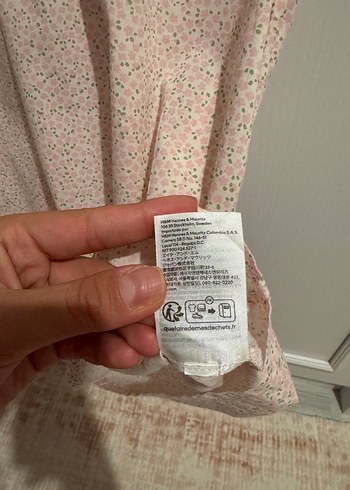 H&M H&M Kız Çocuk Çiçek Desenli Elbise