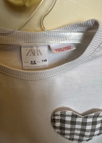 Zara Kız Çocuk Tişört - Görsel 2