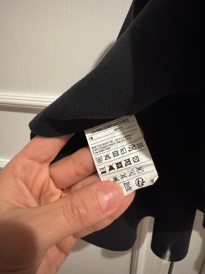 Benetton Kız Çocuk Deri Etek - Görsel 3