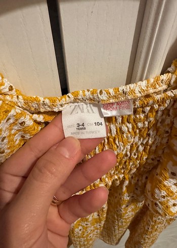 Zara Kız Çocuk Elbise - Görsel 2