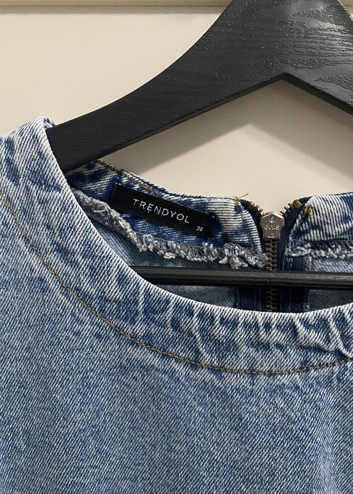 Kadın Kot Elbise - Görsel 2