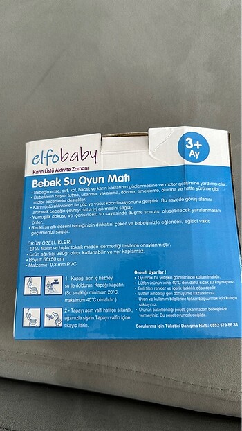 Bebek su oyun matı