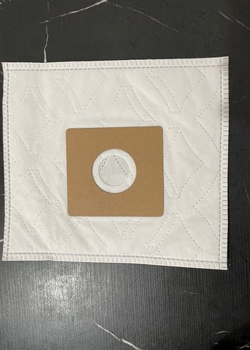 Beyaz Elektrikli Süpürge Toz Torbası - Görsel 2