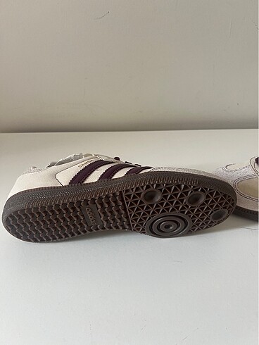 36,5 Beden çeşitli Renk Adidas og samba white maroon 36,5 orjinal