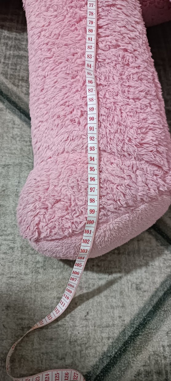 Pembe Peluş Ayıcık Oyuncak - Görsel 3