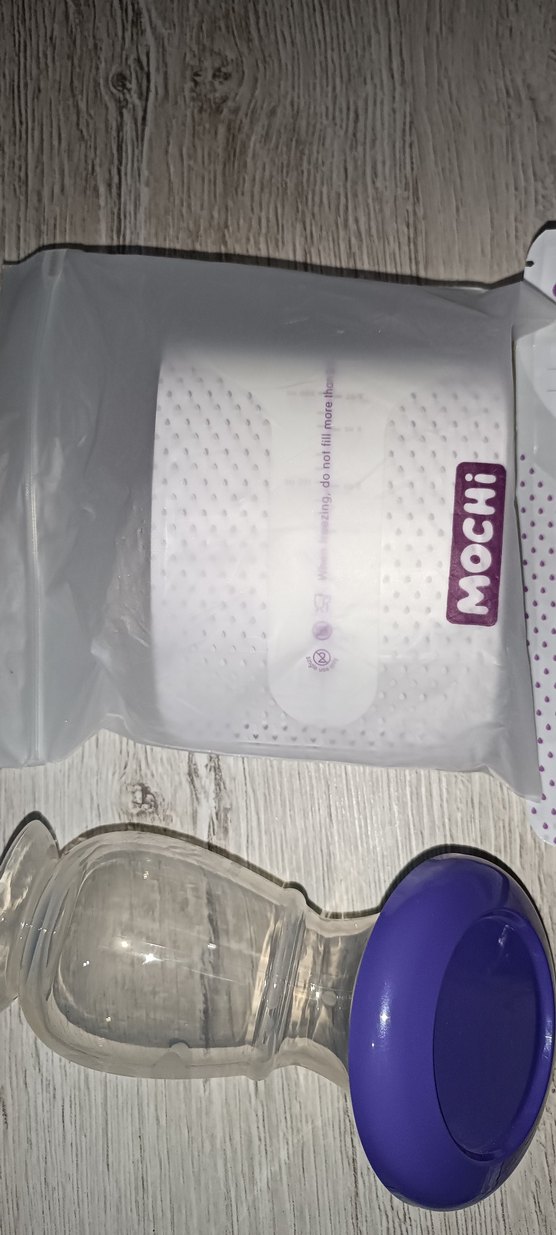 Mochi Hafif Mor Göğüs Pompası - Görsel 2