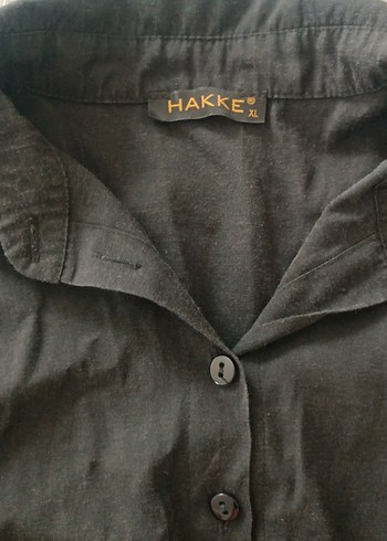 SagazaStudio Siyah Kısa Crop Gömlek - Görsel 3