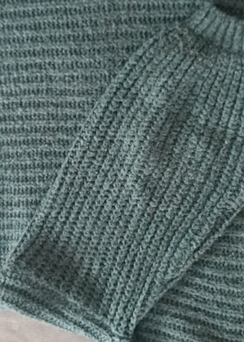 Kadın Örgü Triko Kazak - Görsel 2