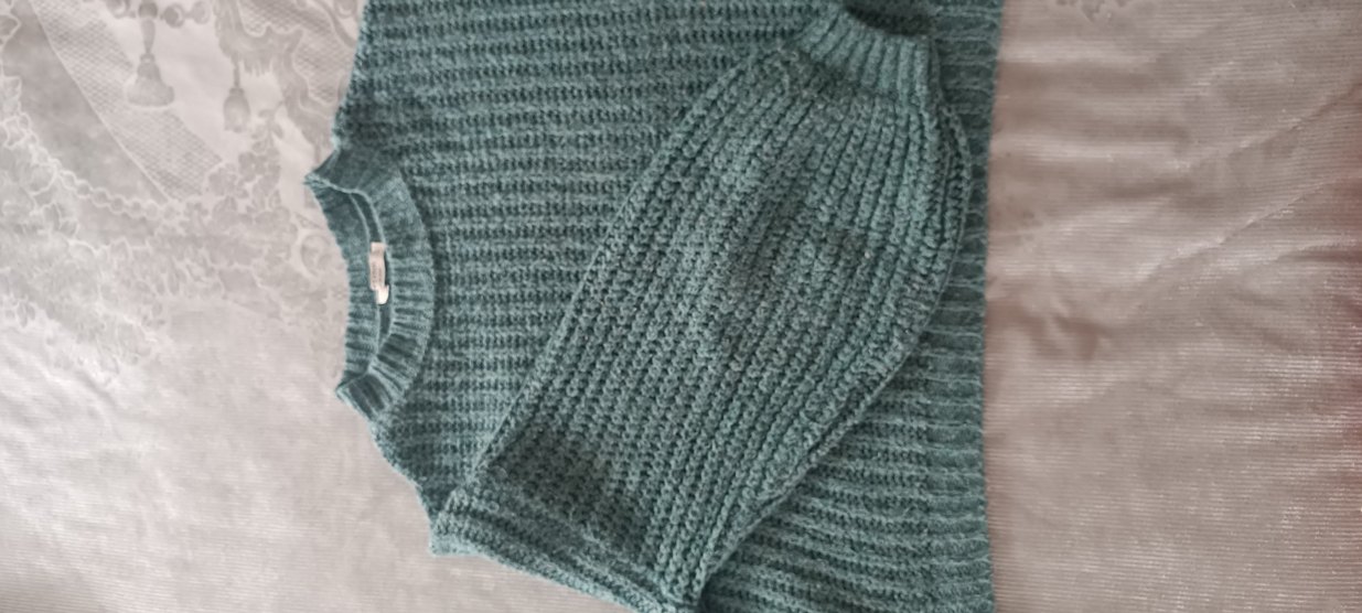 Kadın Örgü Triko Kazak - Görsel 2