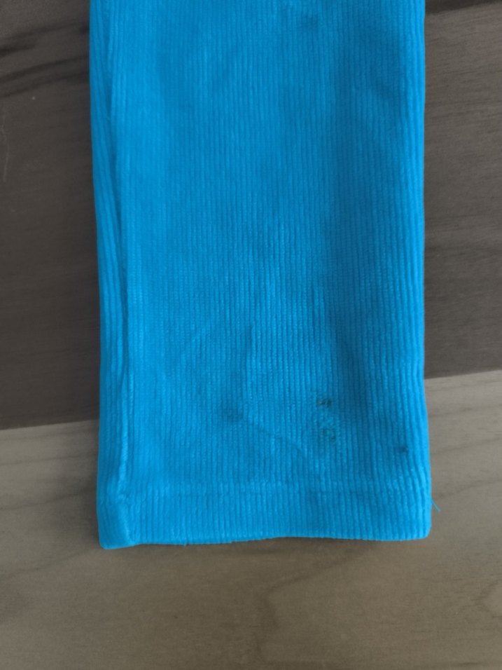 Kız Çocuk Mavi Sıkı Kesim Tayt - Görsel 5