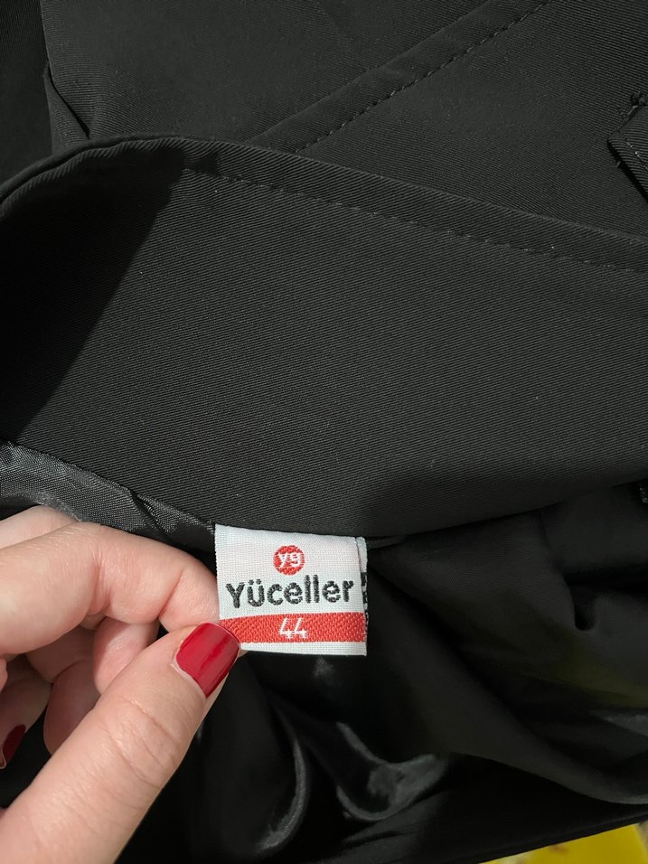 Kadın Siyah Pileli tesettür Etek - Görsel 3