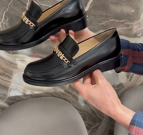 36 Beden siyah Renk Chanel Loafer