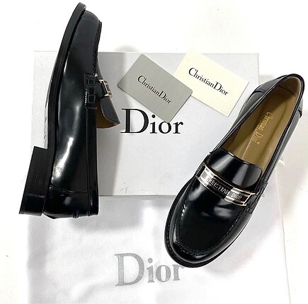 40 Beden siyah Renk Dior Loafer