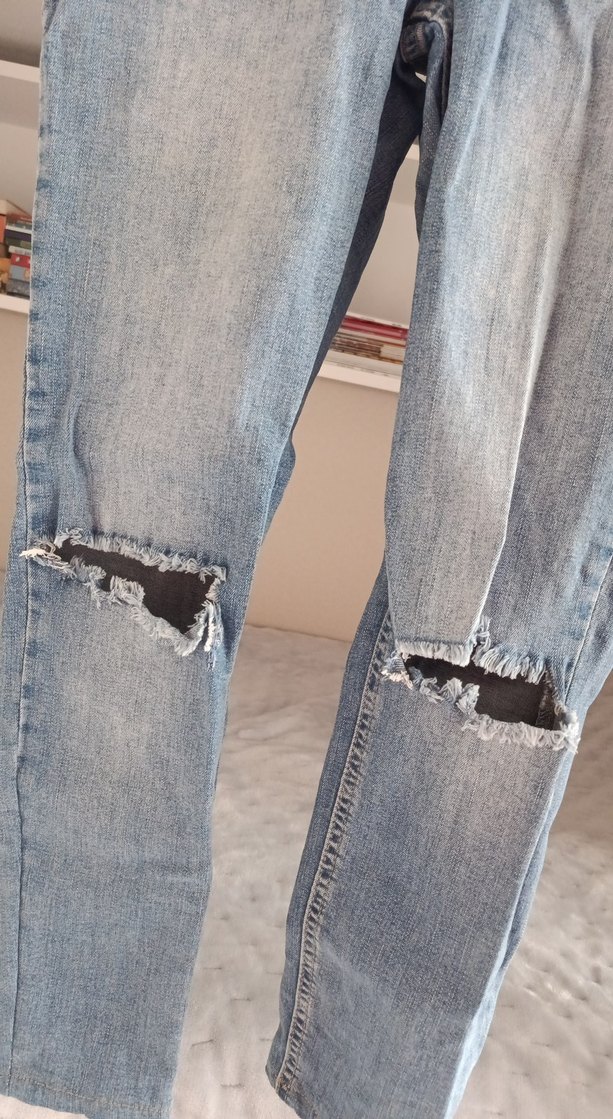 maviRenkli Kadın Kot Pantolon - Görsel 2