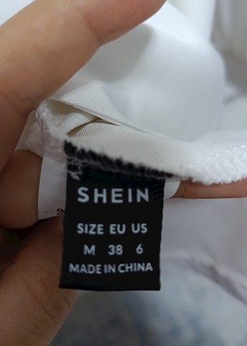 Düğmeli Beyaz Kadın Blazer Ceket - Görsel 4