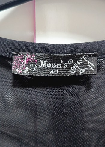 Düğmeli siyah Kadın Blazer - Görsel 4