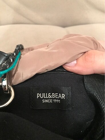  Beden camel Renk pull bear çanta