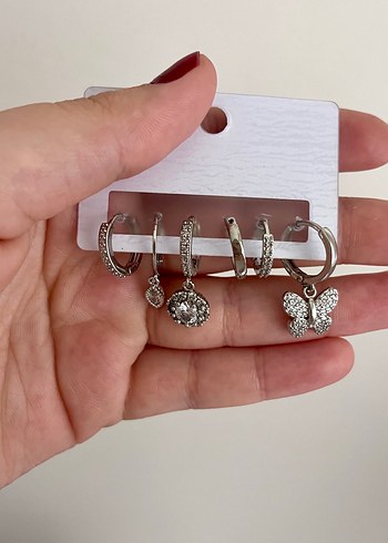 Beden 6lı set küpe