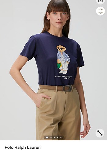 Polo Ralph Lauren Kadın Baskılı Tişört | Gardrops
