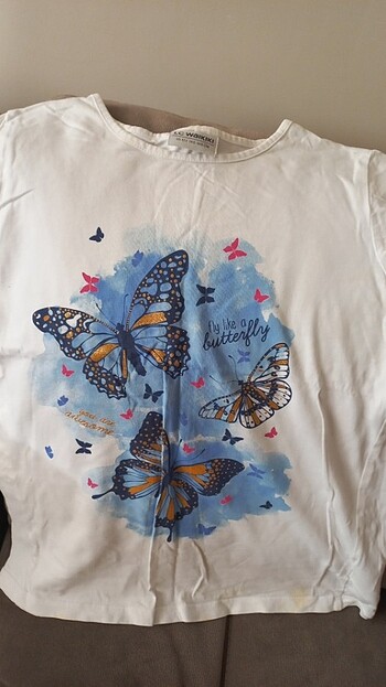 9 Yaş Beden çeşitli Renk 3 lü tshirt 