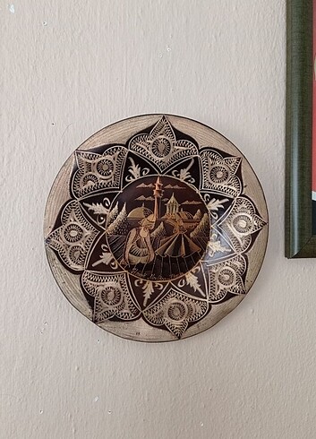 Beden Bakır işlemeli aksesuar duvar süsü