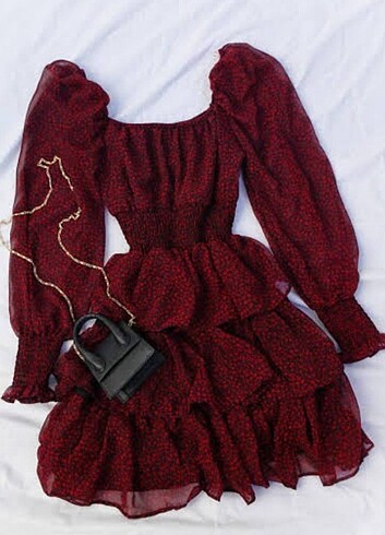 40 Beden Mini Elbise