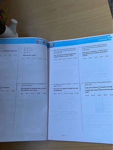  Beden Renk tyt problemler rehber matematik