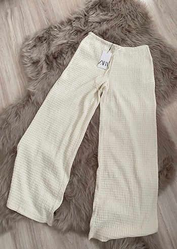 ZARA DOKULU PANTOLON - Görsel 4