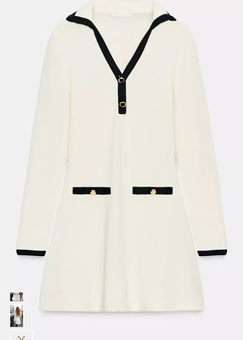 ZARA TRİKO ELBİSE - Görsel 3