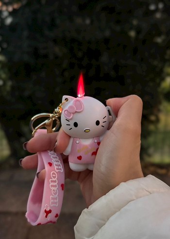  Hello Kitty Anahtarlık Gazlı Çakmak