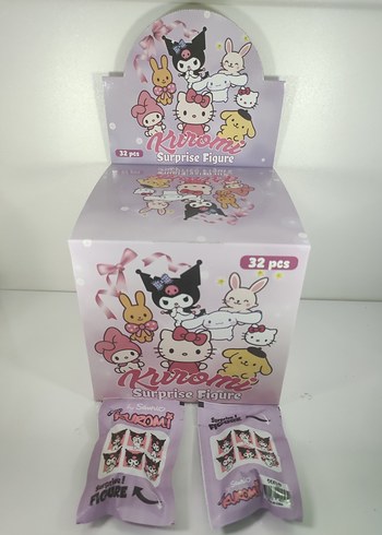 Sanrio Sürpriz Figür 32'li Set 1adet Fiyatıdır