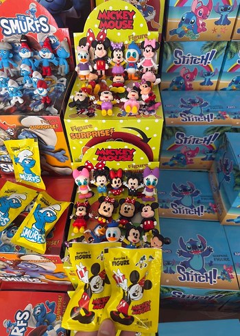 Minnie Mouse Mickey Mouse Sürpriz Figür 1adet Fiyatıdır