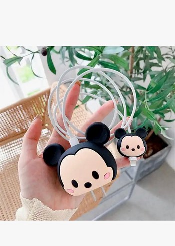 Beden İphone Adaptör Koruyucu Kılıf Renkli Karakter