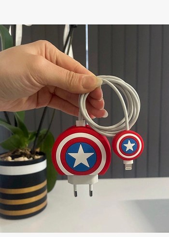 Beden Renk İphone Adaptör Koruyucu Kılıf Renkli Karakter