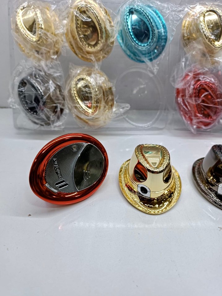 Renkli Mini Kovboy Şapka Çakmak - Görsel 5